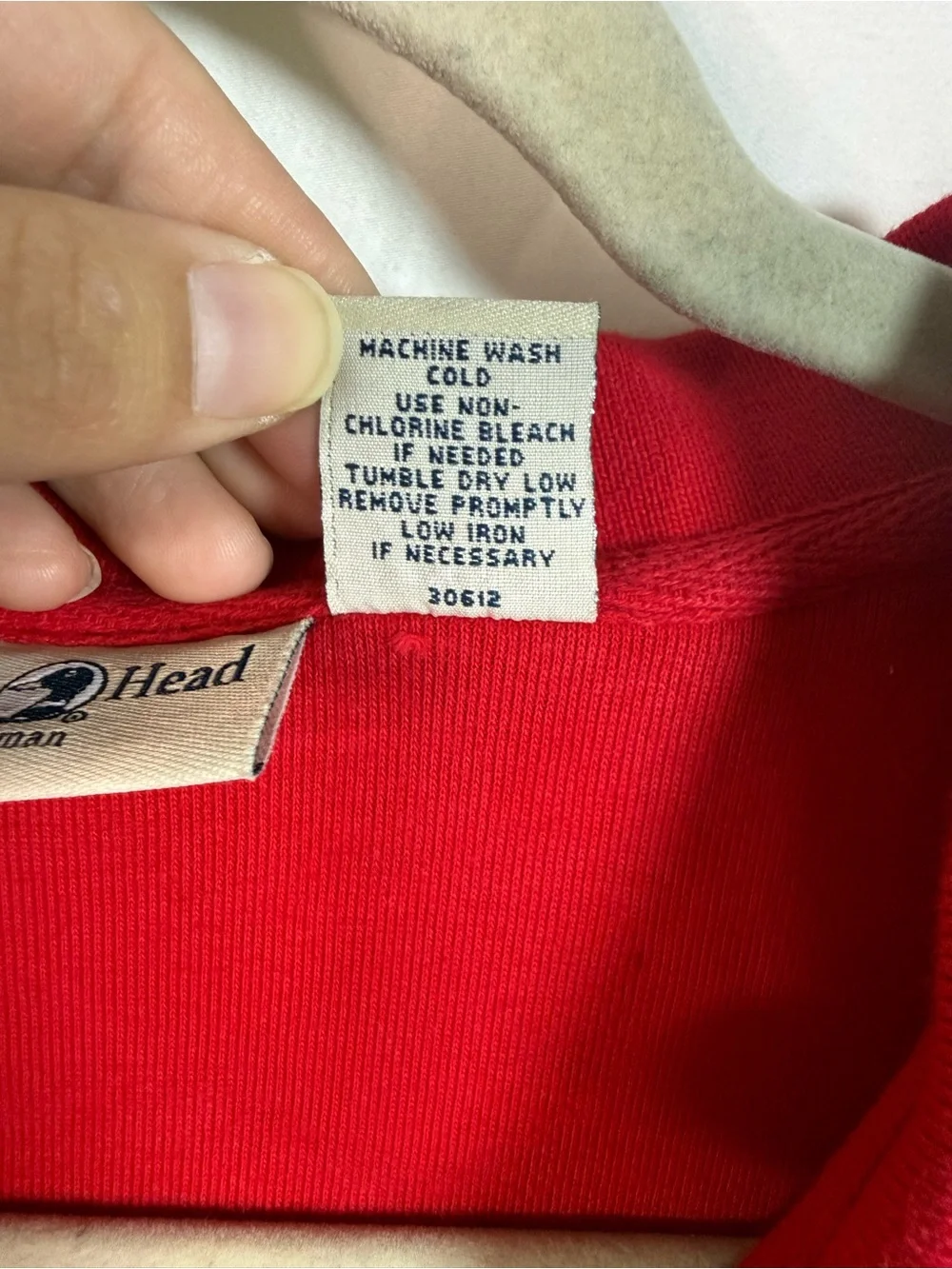 Duck Head Women Red Long Sleeve Polo Shirt Cotton‎ Size 3X Classic Logo